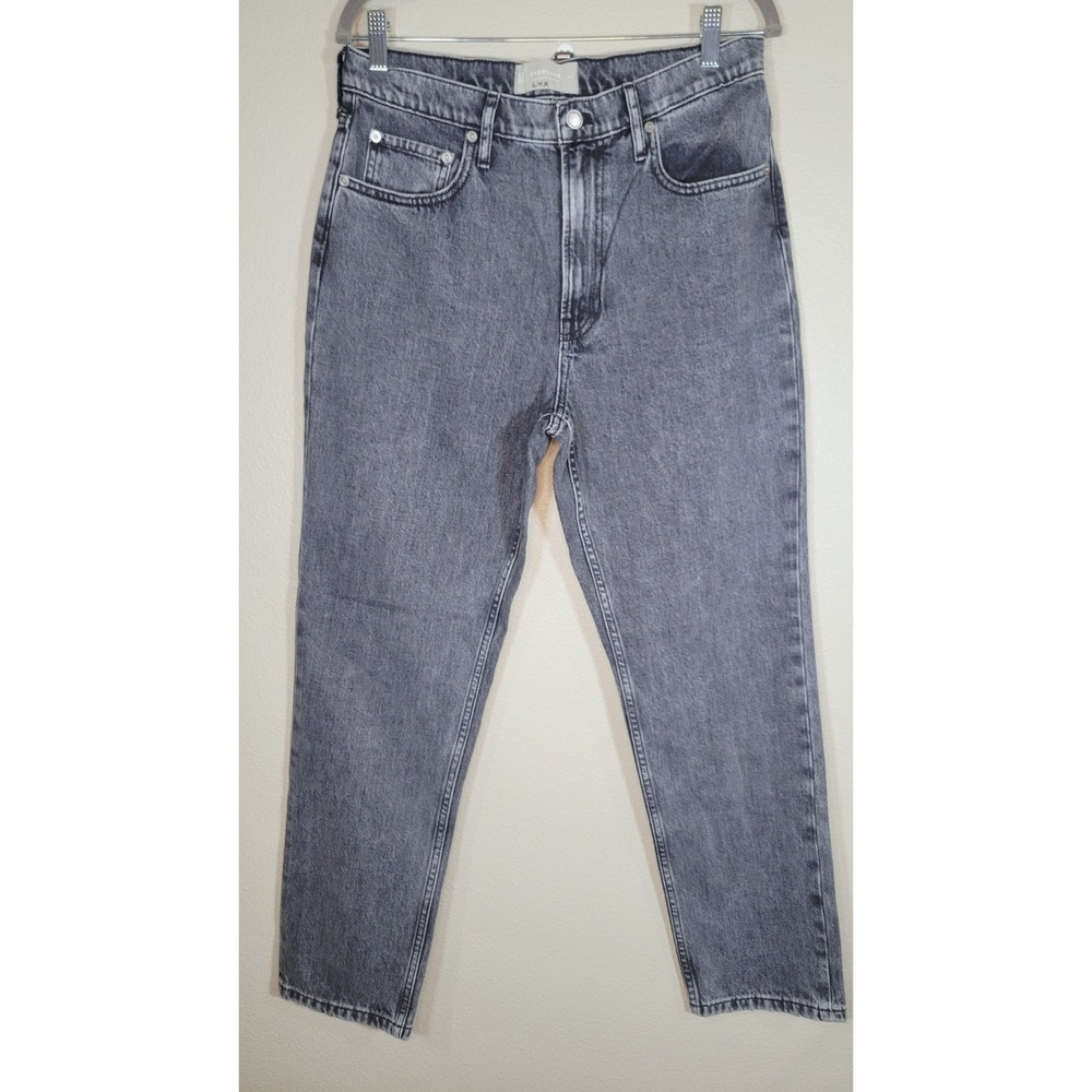 Everlane Original Cheeky Jean Gray‎ Wash Straight Leg 30R
